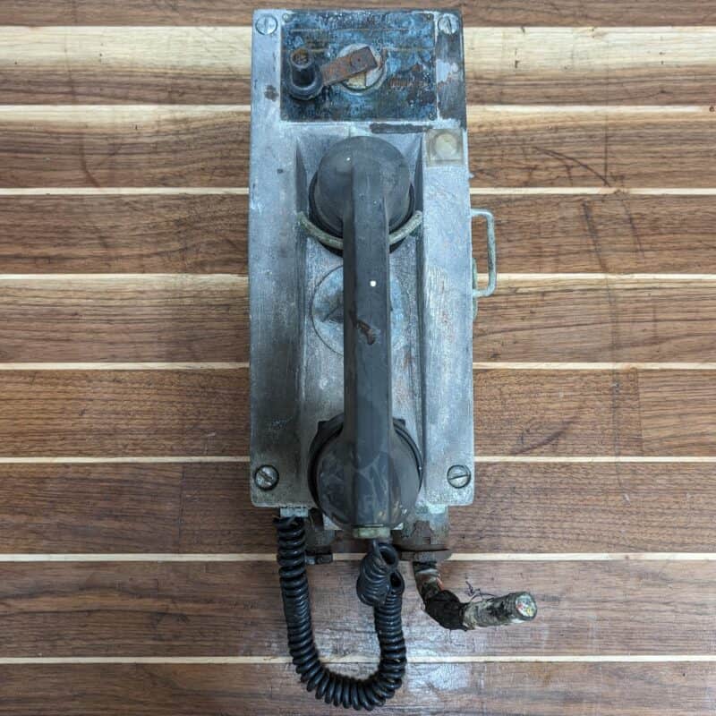 Vintage Polish Sound Powered Telephone - Decor