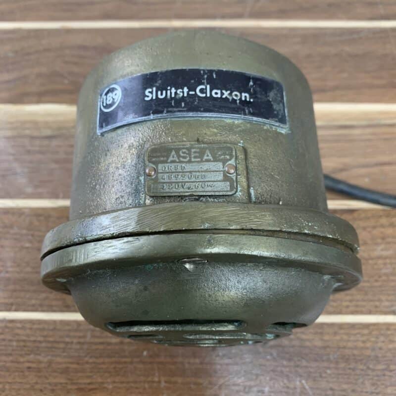 Vintage Sluitst-Claxon Electric Warning Horn