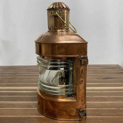 Vintage AHELMANN & Schlatter Copper Oil Lanterns-Set Of Three