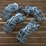 Aluminum Nautical Wall Sconce No Cover Sets of 4