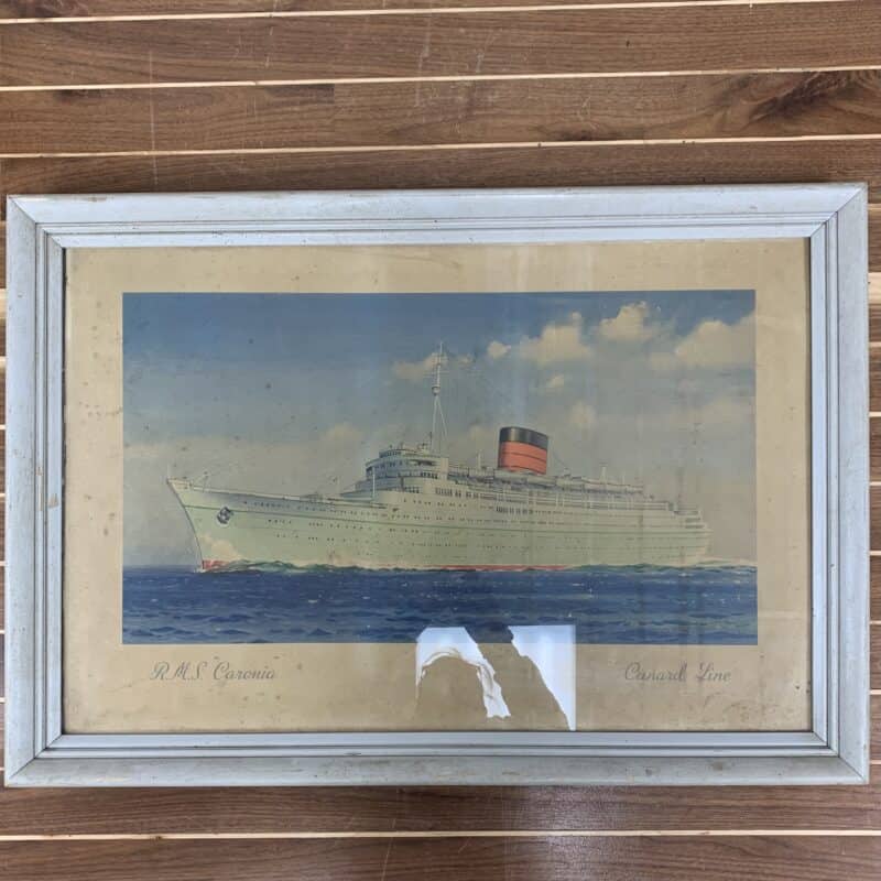 Vintage Photo Of The RMS CARONIA
