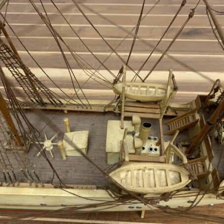 Large Model Of The Ship Danmark 02 another inside look at the other end of ship