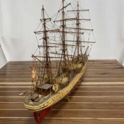 Large Model Of The Ship Danmark