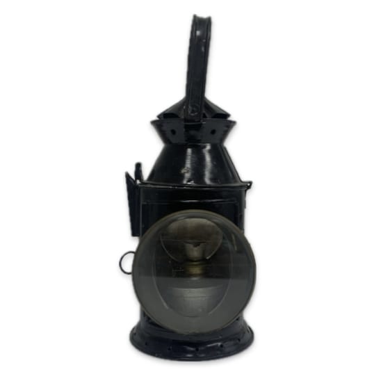 Antique Nautical Handheld Oil Burning Lantern