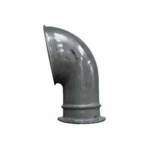 Chrome Plated Brass Half Cowl Vent - White