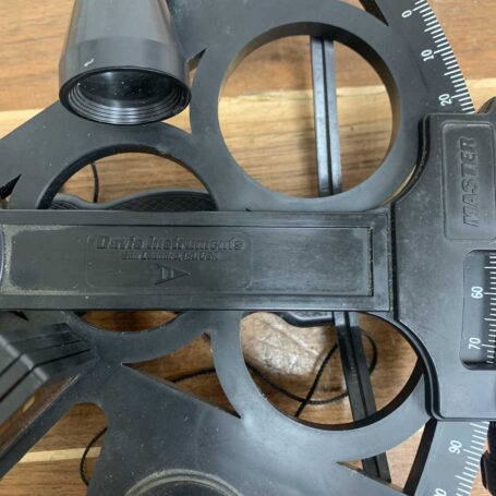 Vintage Davis Instruments Sextant 01 company name