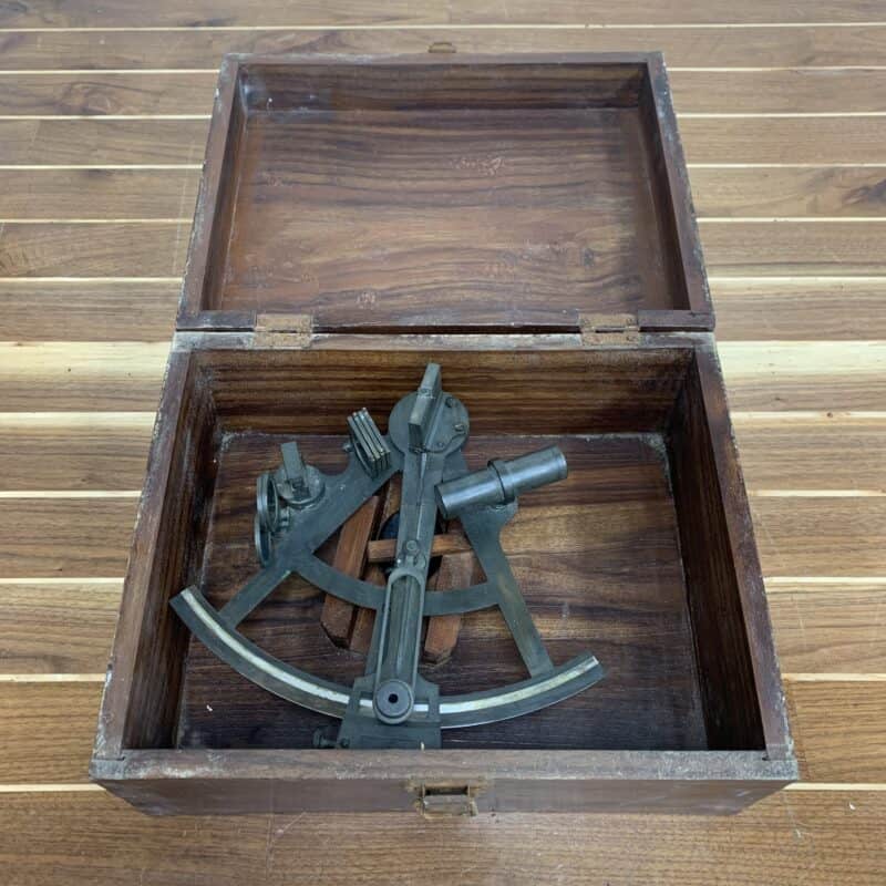 sextant in box