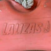 the word Lalizas on bouy
