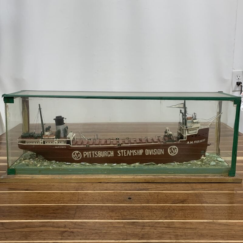 Ship Model Of The A.H Ferbert-Pittsburgh Steamship Division