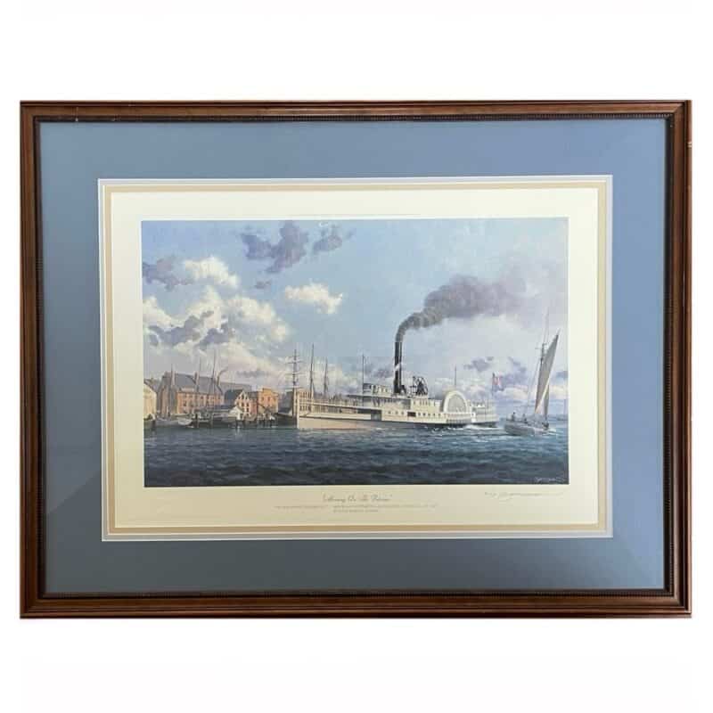Morning on the Potomac by John Barber - Hand Signed Limited Edition Framed Print