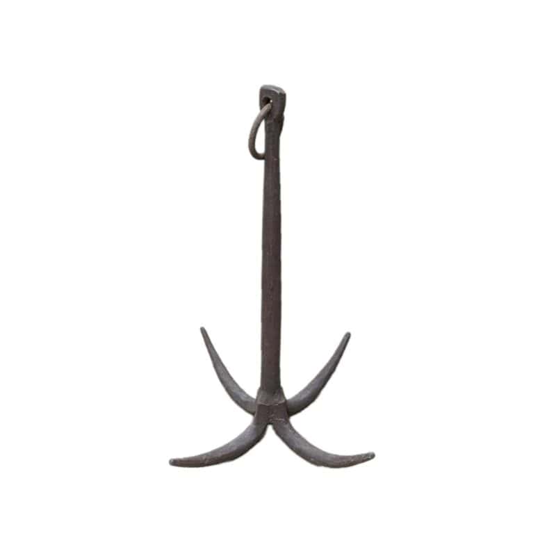Large Anchor Grapnel 3' 10 Tall - White Background