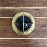 Top View Ceiling Light Nautical Red Globe