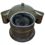 Rare Binnacle Compass - The Vincent MFG Company, Cleveland Ohio - white