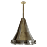 Stainless Steel Nautical Pendant Light With Brass Down Rod Google