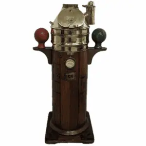 Vintage Binnacle Kelvin & Hughes - White