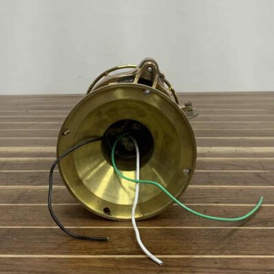 Vintage Small Brass/Red Brass Post Light-wiring