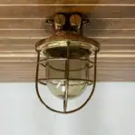 Back Side of Light Showing Conduit Openings