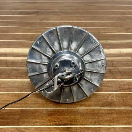 Chain Hung Industrial Aluminum Pendant Light (5) top view/wiring