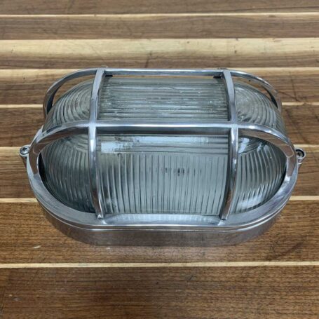 Large Oblong Aluminum Deco Ship Light 06 Large Oblong Aluminum Deco Ship Light-top