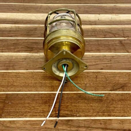 Nautical Semi-Flush Mount Ceiling Light) Wiring View
