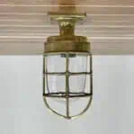 Nautical Semi-Flush Mount Ceiling Light