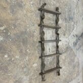 Vintage 5 Steps Pilot Rope Ladder-another side view