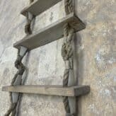 Vintage 5 Steps Pilot Rope Ladder-spreaders