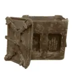 Vintage Ammunition Metal Box-white background