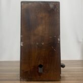Vintage Hand Cranked Fog Horn In Wooden Box-back