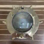 showing the top of the light fixture