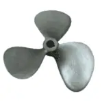 Vintage Solid Brass 13 Inch Boat Propeller