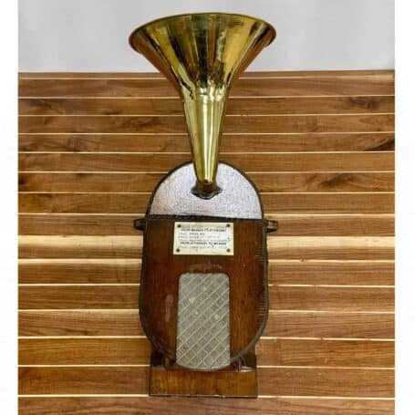 Authentic Manual Double Bellow Air Pump Fog Horn (3) Top View