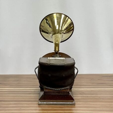 Authentic Manual Double Bellow Air Pump Fog Horn (4) Back View