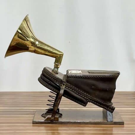 Authentic Manual Double Bellow Air Pump Fog Horn (5) Authentic Manual Double Bellow Air Pump Fog Horn