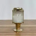 Clear Fresnel Lens Brass Tranberg Piling Light