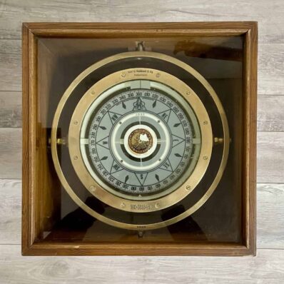 Iver C Weilback & Co Compass with Table Stand