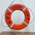 Salvaged Life Ring Belize 01