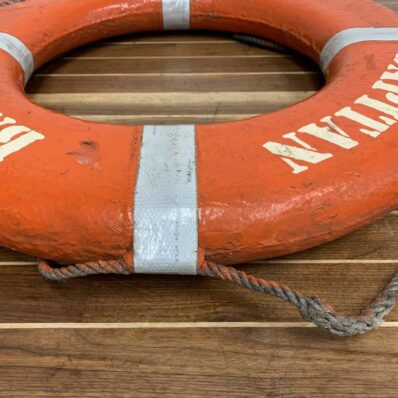 Salvaged MV Dapitan Bay 1 Basseterre Life Ring-rope