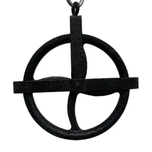 Vintage Cast Iron Wheel Well Pulley 00