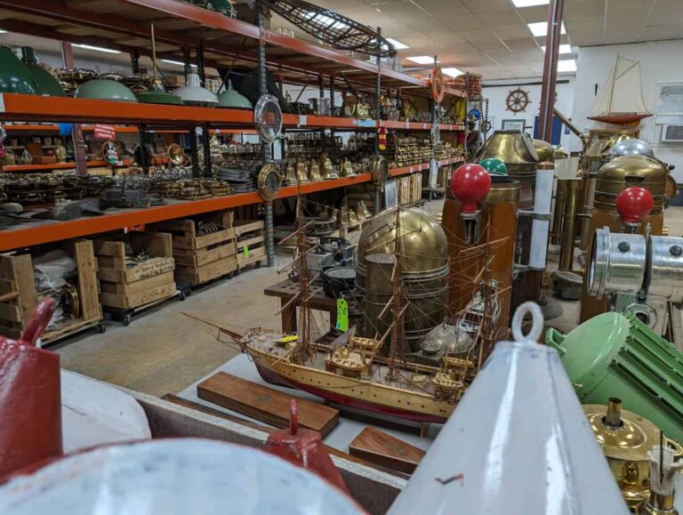 Big Ship Salvage Milan Ohio Nautical Antiques Warehouse Other View