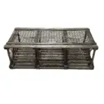 main photo of the Vintage Lobster Trap Wood Cage