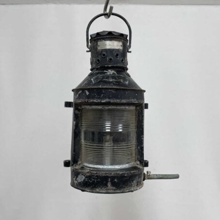 Vintage Steel Gas Lantern 01 hanging