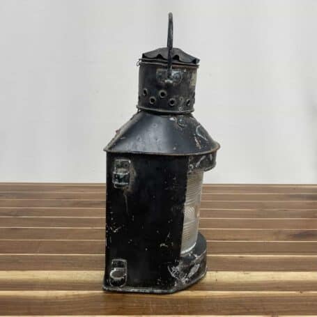 Vintage Steel Gas Lantern 08 side