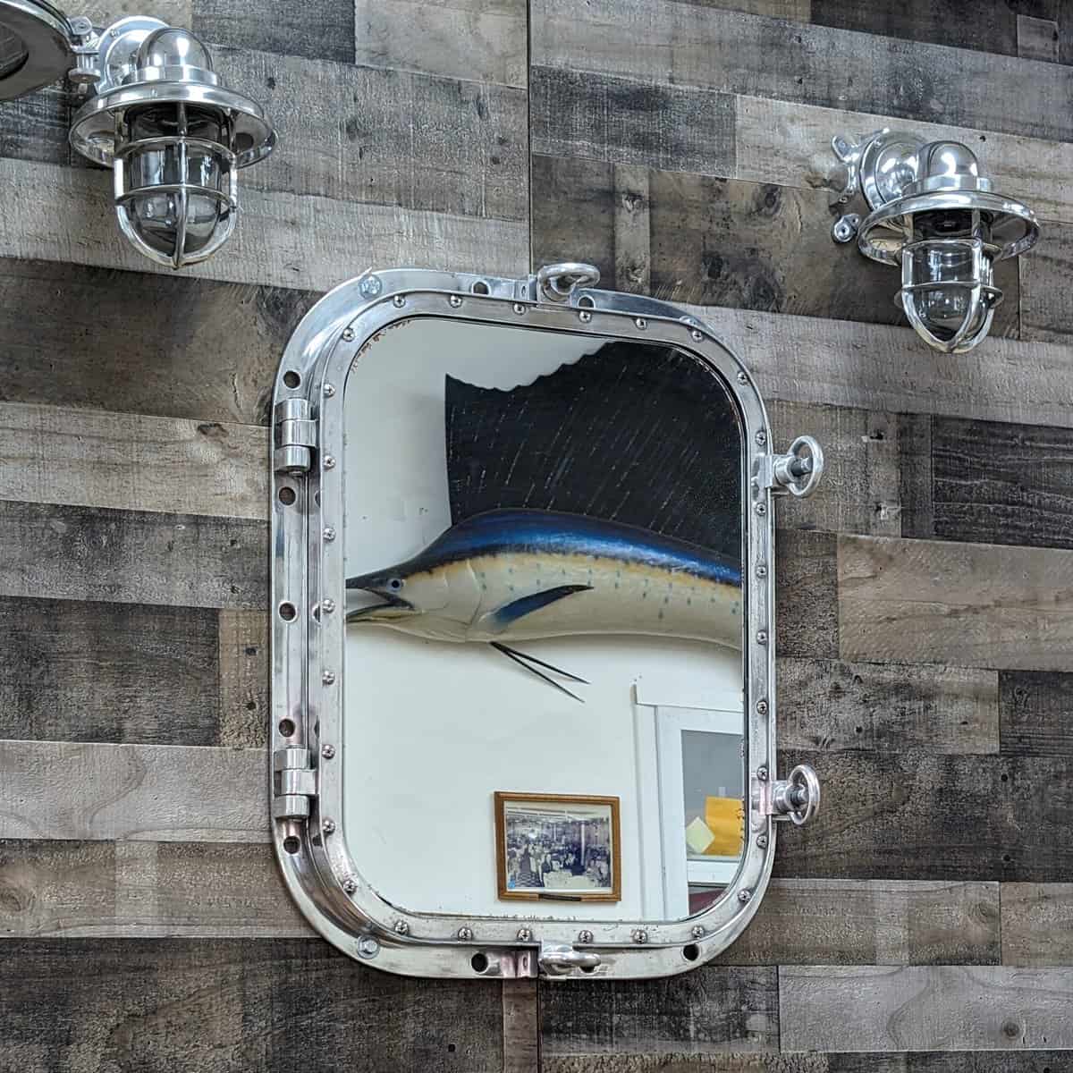 Bathroom Mirror Set by Big Ship Salvage