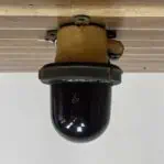 on ceiling