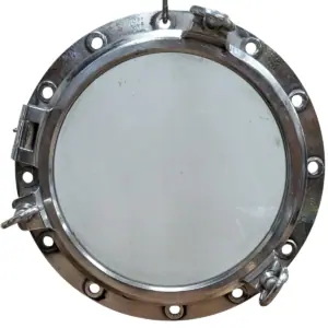 Three Dog Aluminum Porthole Window - 21.25 Inch 02