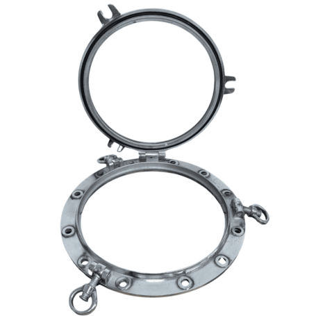 Three Dog Aluminum Porthole Window - 21.25 Inch 03 Three Dog Aluminum Porthole Window - 21.25 Inch 03