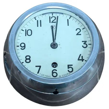 Vintage Russian Submarine Clock, made in 1986 Main Image