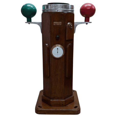 Wooden Ship's Binnacle with Cassens and Plath Compass