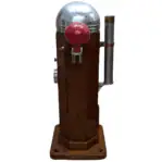 Wooden Ship's Binnacle with Cassens and Plath Compass with Top